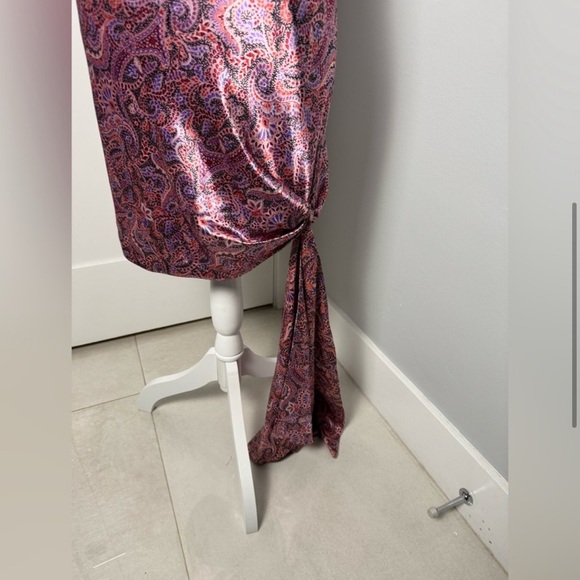 Cinq A Sept Paisley Ryder Dress in Tea Rose Multi - Picture 5 of 11